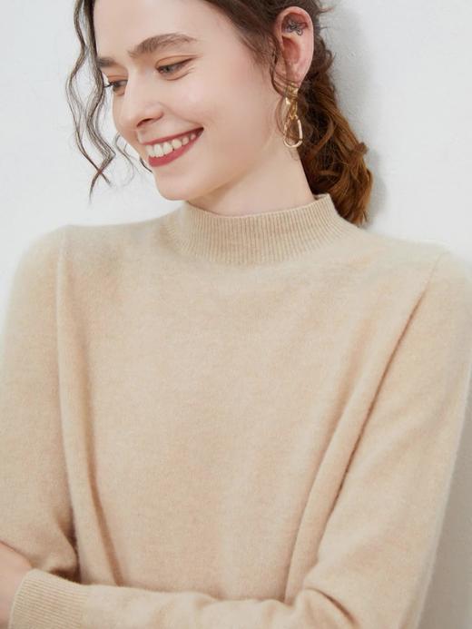 一线成衣圆领/V领/半高领/镂空半高领羊毛衫 商品图11