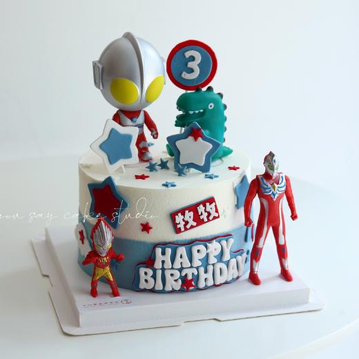 奥特曼&翻糖插件 单层/双层 （提前24小时预订） 商品图0