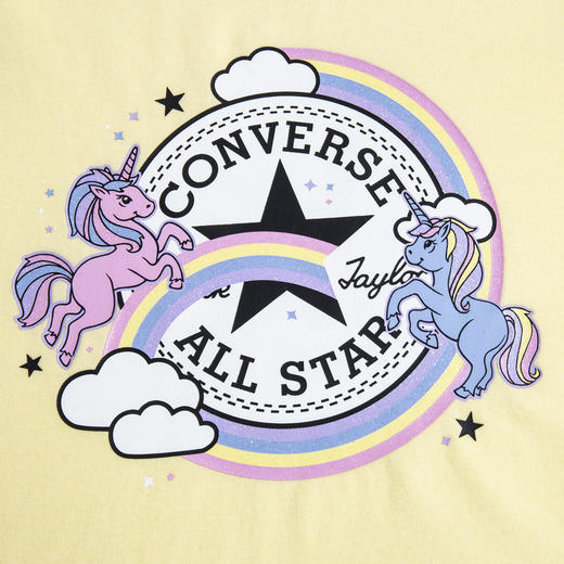 CONVERSE 秋 大童 小童 婴童 短袖T恤 CNVG-KT-D015 商品图3