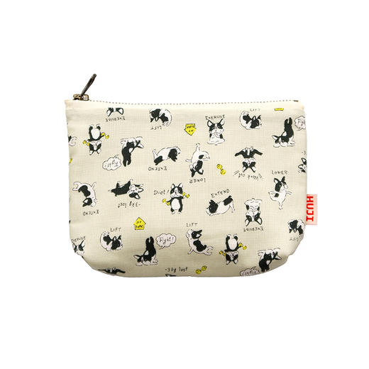 HUJI祤集Kit收纳包插画小法斗 商品图3