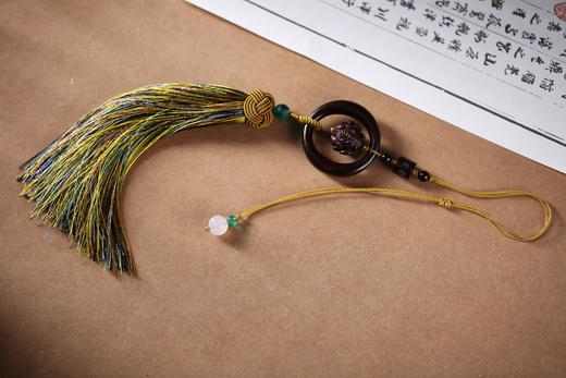 GJXJ0207°安守/平安扣印度小叶紫檀挂件 商品图0