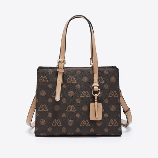 Safiya/索菲娅 印花大容量托特包女单肩包包女式斜挎包女士手提女包2022新款 SF9158002Y 商品图2