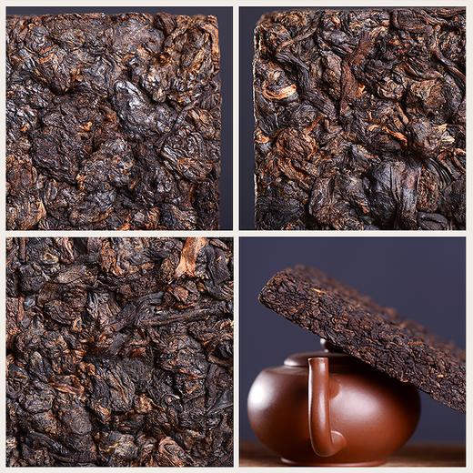 干仓老茶 吉顺号2010年老砖熟普洱 易武古树茶砖250g/砖 商品图4