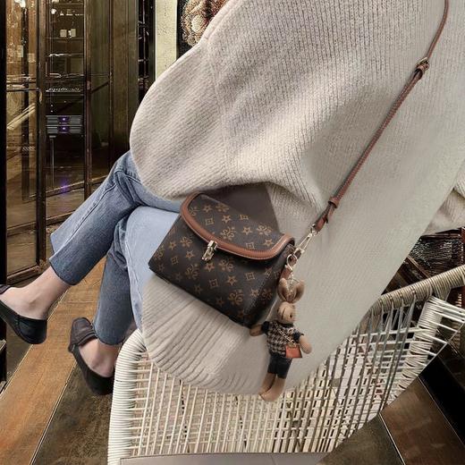 【预热双12】Safiya/索菲娅2022新款印花手机包时尚单肩包包女式斜挎包女包 SF9151022Y 商品图0