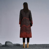 TANGY Collection/天意精品2022年秋冬新品念川系列复古扎染莨绸鹅绒服 商品缩略图2