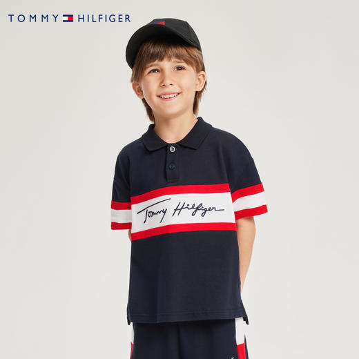 TOMMY 夏 大童小童 POLO衫 THB-PS-22B522 商品图0