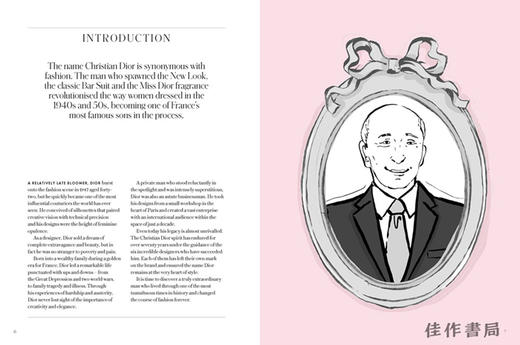 Christian Dior: The Illustrated World of a Fashion Master/克里斯汀·迪奥：时尚大师的图解世界 商品图1