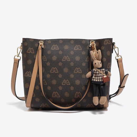 Safiya/索菲娅包包2022新款印花托特包单肩包女式斜挎包手提女包 SF9140016Y 商品图2