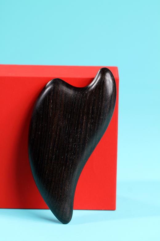 LP0111°飞鸟型紫光檀素刮痧板 商品图1