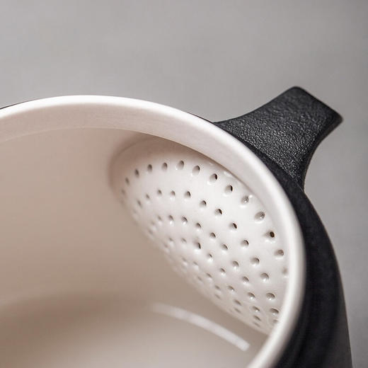 陶瓷功夫茶具套装家用客厅陶瓷茶杯茶盘轻奢现代泡茶整套礼盒 伊-楼宇双侧把套装（9头）+茶盘VH2b 商品图8