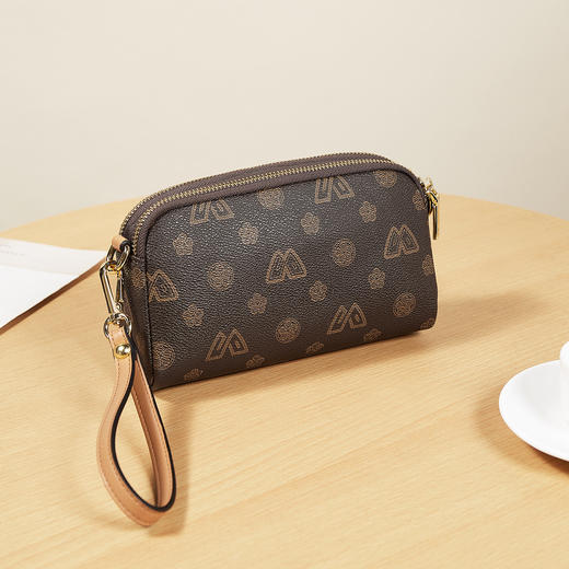 【立减30元】Safiya/索菲娅2022新款印花手机包百搭单肩包女式斜挎包女包 SF9158024Y 商品图5