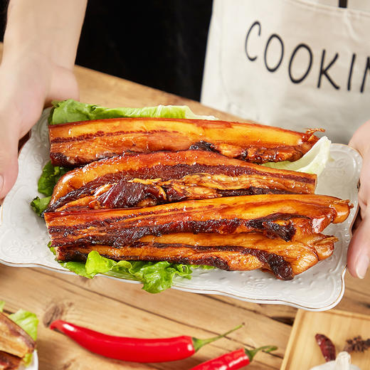 【新晒腊味】象窝腊味三宝大礼盒   内含800g腊肠 800克腊肉  腊鸭一只 商品图4