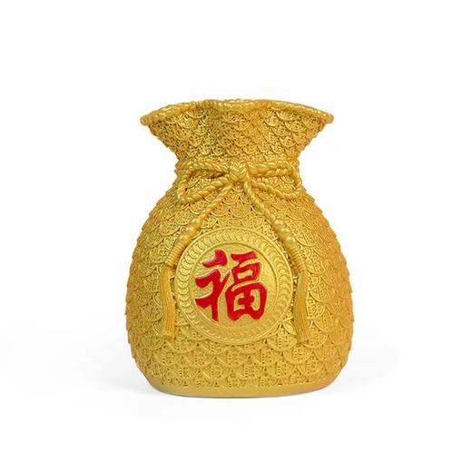 树脂元宝福袋（高15cm，肚直径11.5cm） 商品图4