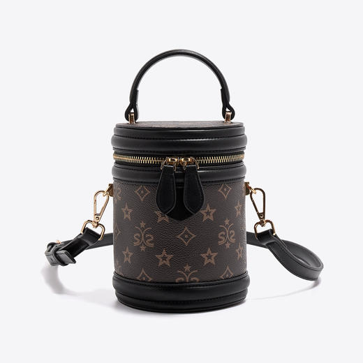 【包包专区】Safiya/索菲娅包包2022新款手提水桶包百搭单肩包女式斜挎包女包 SF9111009Y 商品图1