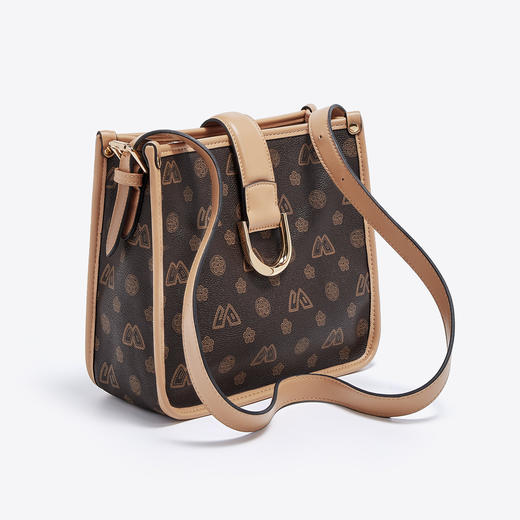 Safiya/索菲娅2022新款印花腋下包单肩包包女式斜挎包手提女包 SF9111004Y 商品图3