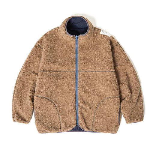 PRIMEE Oversized Fleece Jacket 廓形双面穿羊羔绒外套夹克 商品图7