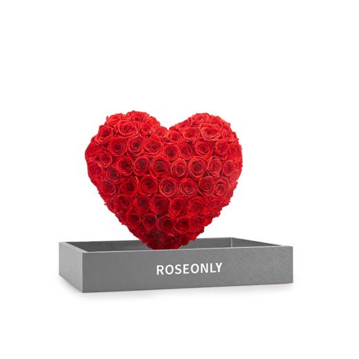 【告白神器】【怦然心动】ROSEONLY诺誓 高端定制礼品 永生玫瑰 怦然心动心形礼盒 送爱人专属礼物 商品图2