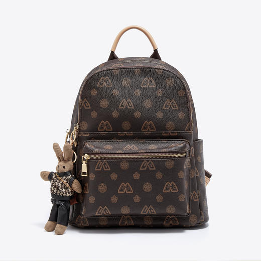 Safiya/索菲娅2022新款印花大容量书包女双肩背包双肩包女包 SF9111003Y 商品图2