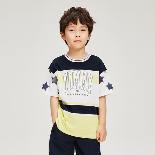 TOMMY 夏 大童小童 短袖T恤 THKB-SU-125 商品图1