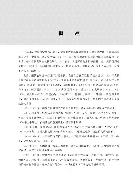 黑龙江绥滨农场志 黑龙 江绥滨 农场志 农场 中国农垦农场志丛 农垦 28670 商品图1