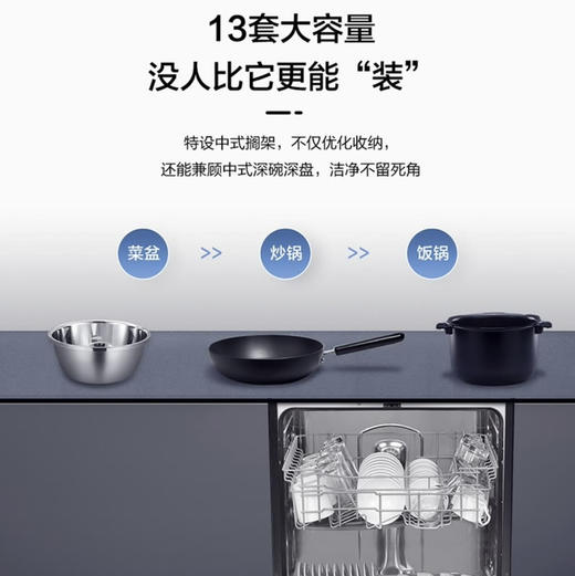 海尔（Haier）洗碗机 EYW13028BKSNU1 商品图1