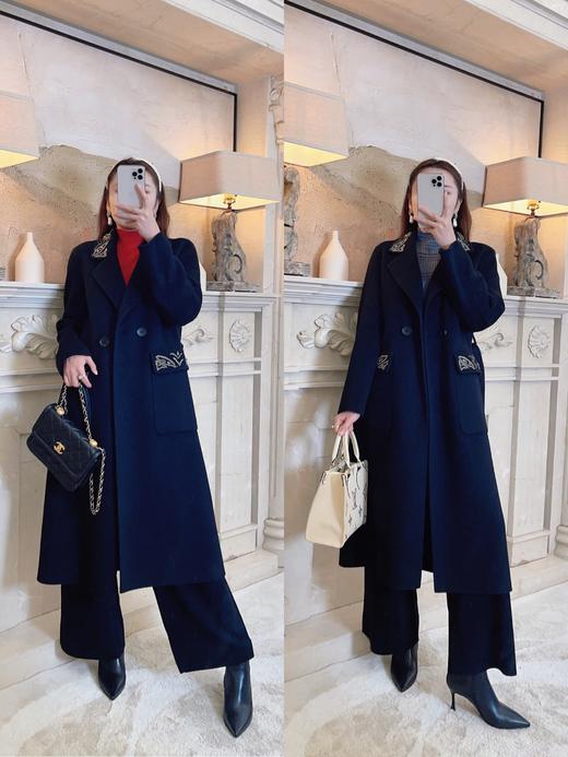 skp奢品牌代工厂定制——秋冬8cm气质尖头高跟短靴高跟鞋 上脚如3厘米左右脚感 【头层胎牛皮+内里全包羊皮】柔软舒服透气 防滑耐磨 尖头显气质显瘦显腿长！气质黑、优雅白两色 商品图14