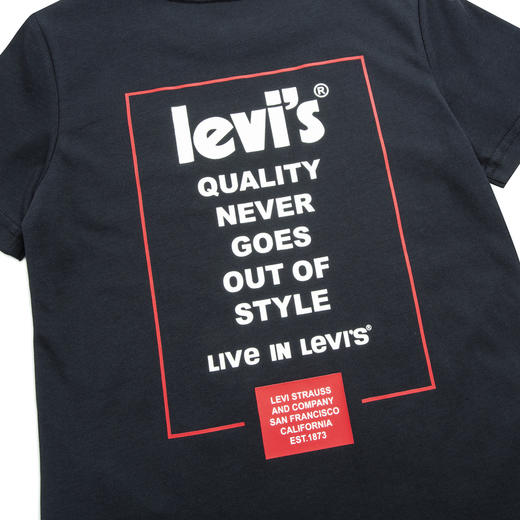 LEVIS 李维斯  夏 大童小童 短袖T恤 LVB-KT-F270 商品图3