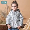 【断码清仓】i-baby儿童恒温羽绒服 白鹅绒时尚星空压印连帽保暖外套E1210396 商品缩略图2