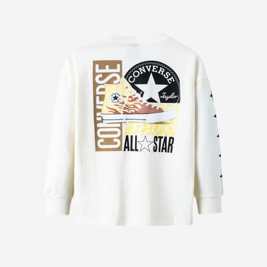 CONVERSE 秋 大童 小童 长袖T恤 CNVN-LS-D086 商品图1