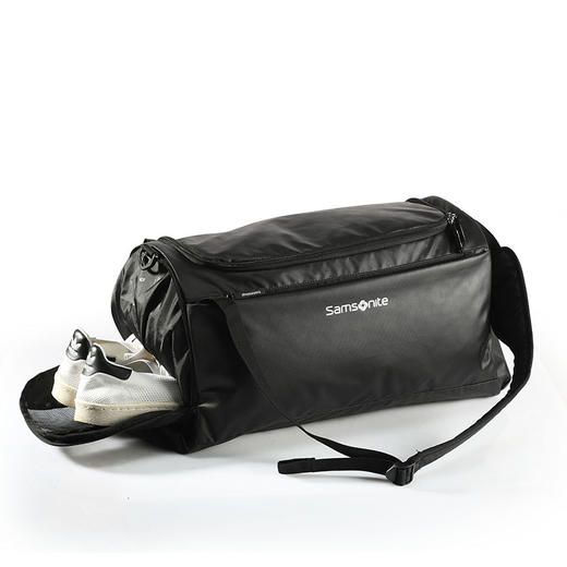 新秀丽商务休闲旅行袋 多功能单肩斜跨旅行包 TR1 黑色 商品图1