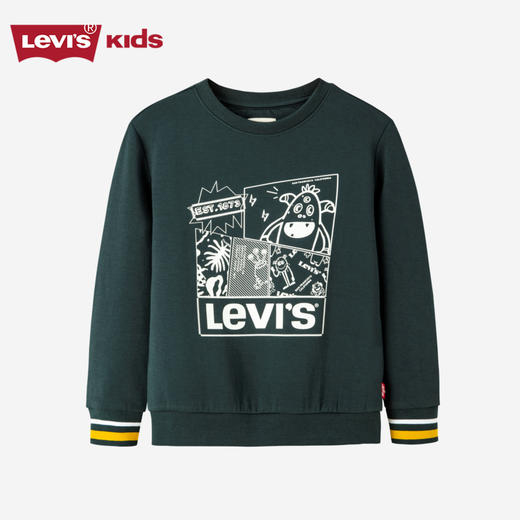 LEVIS 秋 大童 小童 卫衣 LVN-FW-G162 商品图0