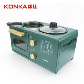 康佳  多功能早餐机早  6L  防爆钢化玻璃门  KAO-ZC06