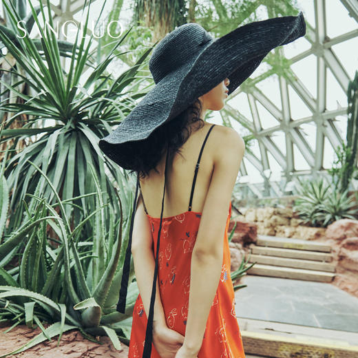 SANGLUO桑罗兔年红红红真丝睡裙性感slipdress 商品图4