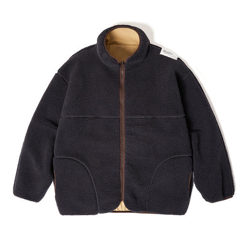 PRIMEE Oversized Fleece Jacket 廓形双面穿羊羔绒外套夹克 商品图4