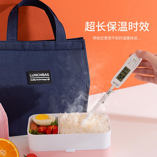 保温饭盒袋加厚铝箔大号便当包上班学生饭盒手提袋子防水保温餐包 商品图1