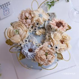 韩式裱花系列（白豆沙抹面） 提前2天预订