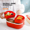 开学季饭盒双层儿童餐具饭盒 上班族学生餐盒日式微波炉便当盒 商品缩略图3