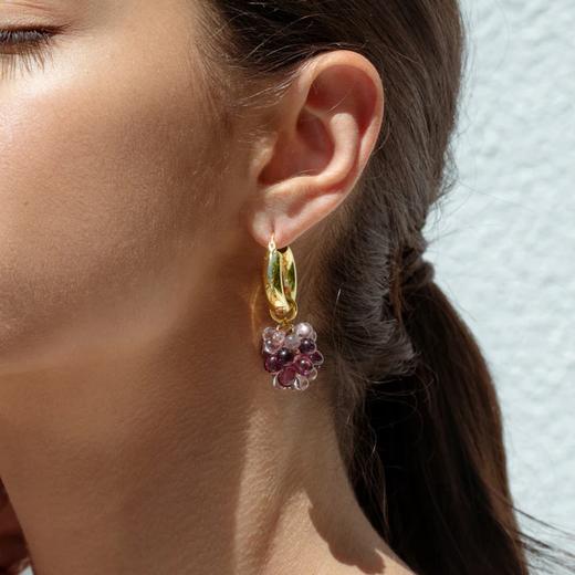 订购6周到｜Annele-La La Land-紫色 耳环［芬兰设计师］ 商品图3