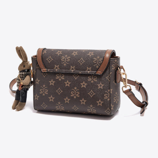 【预热双12】Safiya/索菲娅2022新款印花手机包时尚单肩包包女式斜挎包女包 SF9151022Y 商品图4