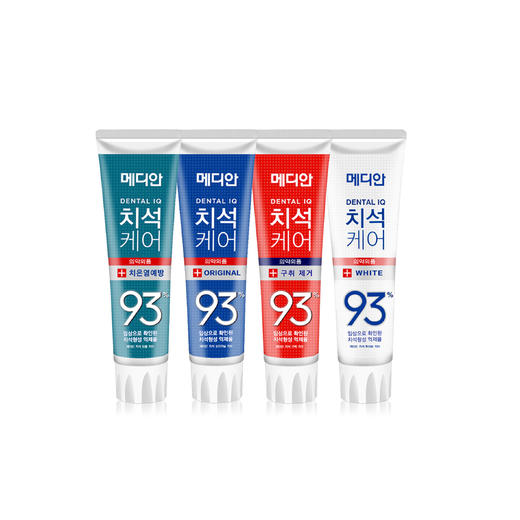 韩国93牙膏绿色牙龈炎绿茶型120g 商品图0