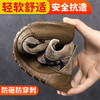 新款焊工劳保鞋男四季款猪扒皮透气防砸防刺防烫工作鞋安全鞋钢包头 商品缩略图3