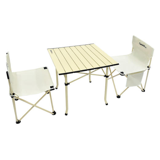 车管家  户外折叠桌椅套装 便携野外露营野餐桌椅餐桌三件套 GJ-2003 商品图0