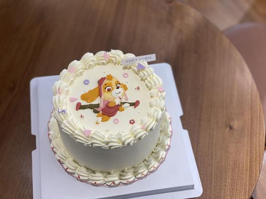 汪汪队天天手绘奶油蛋糕 商品图0