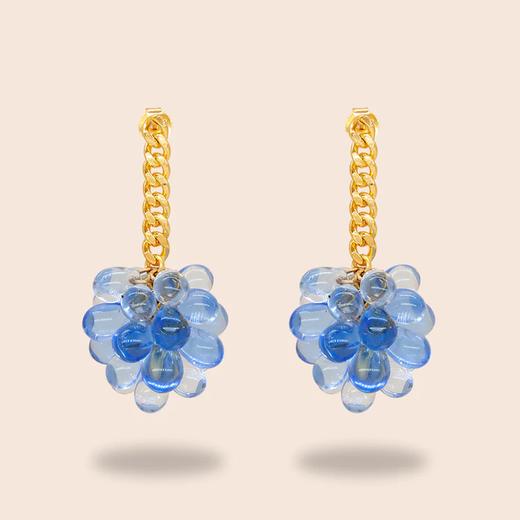 订购6周到｜Annele-Ocean Eyes-蔚蓝海洋 耳环［芬兰设计师］ 商品图1