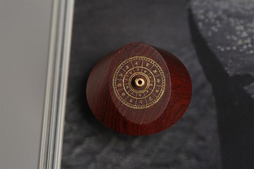 SDCC0071°缅甸黄花梨日晷香插 商品图3