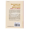 预售 【中商原版】保罗 狄拉克 量子力学讲座 量子力学的奠基者之一 Lectures on Quantum Mechanics 英文原版 Paul A M Dirac 商品缩略图1