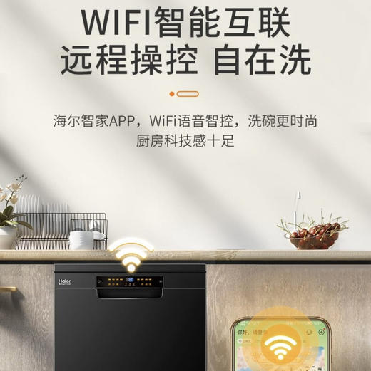 海尔（Haier）洗碗机 EYW13028BKTU1消毒型 商品图13