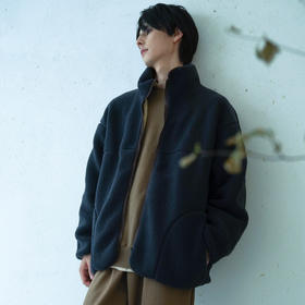 PRIMEE Oversized Fleece Jacket 廓形双面穿羊羔绒外套夹克