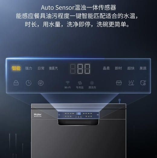 海尔（Haier）洗碗机 EYW13028BKTU1消毒型 商品图11