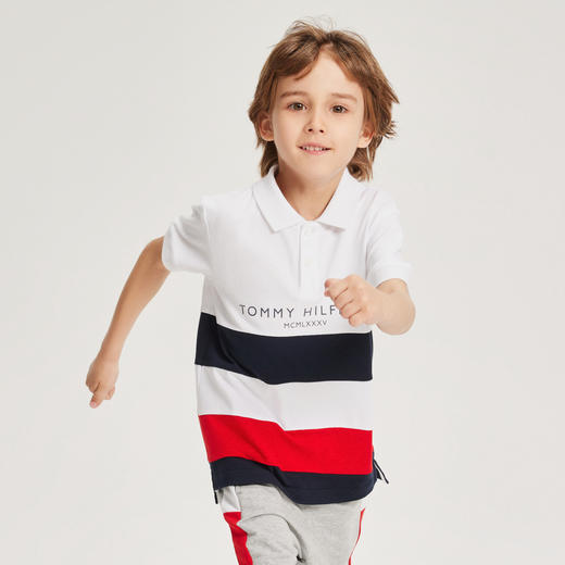 TOMMY 夏 大童小童 POLO衫 THB-PS-22B521 商品图1